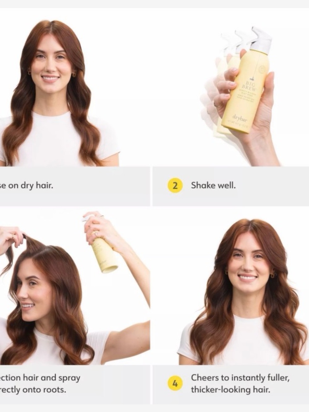 Drybar Big Brew Density-Building Root Spray 147g/5.2 OZ - Picture 8 of 11